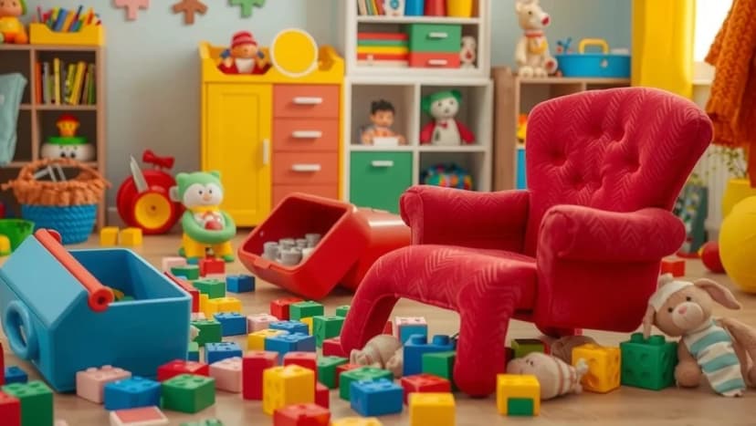 Barn som skriker när de inte får som de vill