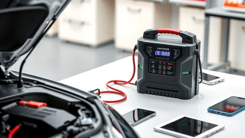 Bästa batteriladdaren för bil och elektronik