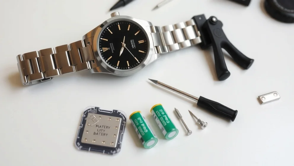 Byta batteri på din klocka hos Kjell och Company