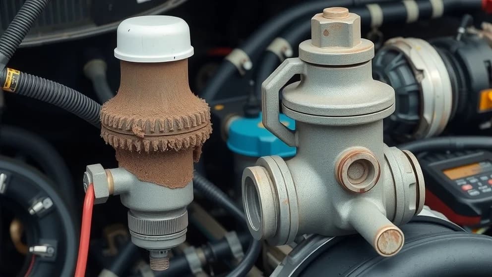 Vilka symptom visar en trasig EGR-ventil i diesel