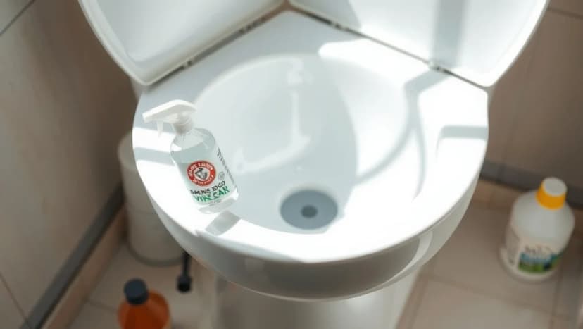 Få bort brun beläggning i toaletten ekotipset