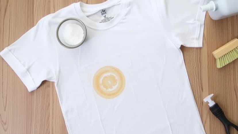 Så får du bort fettfläckar på kläder