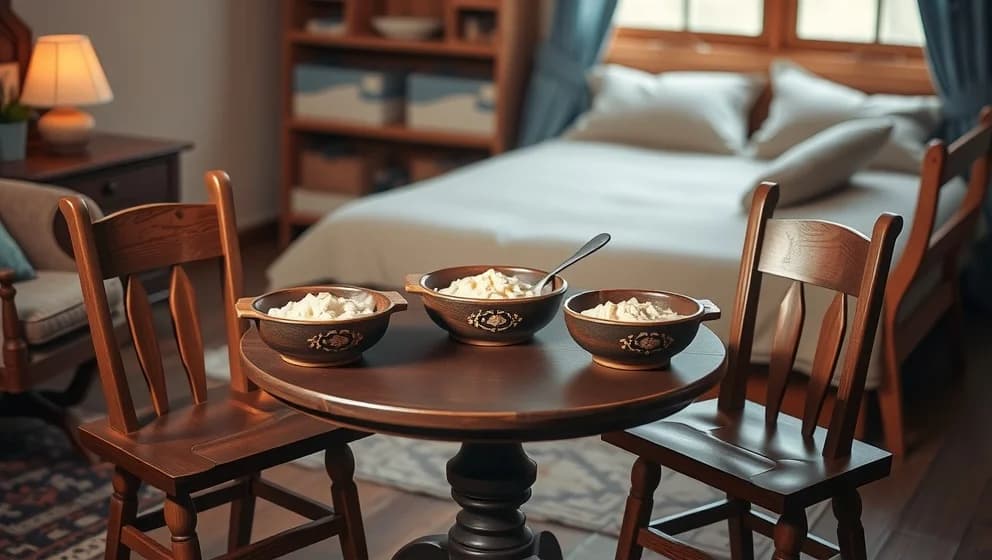 Guldlock och de tre björnarna från början