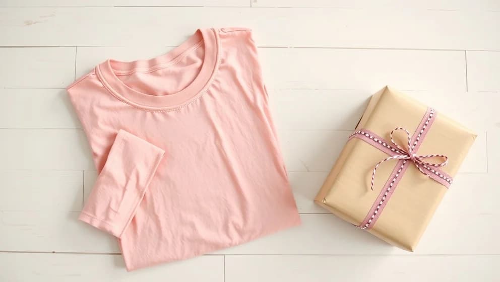 I love my girlfriend shirt som gåva