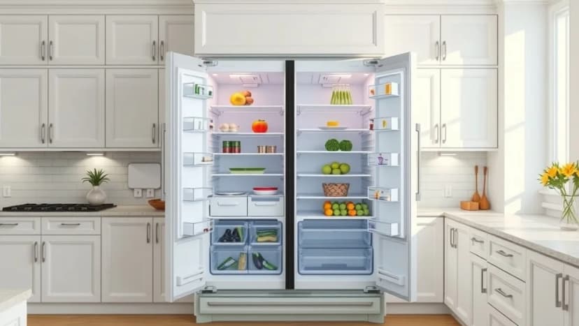 Kyl och frys side by side funkar det bra