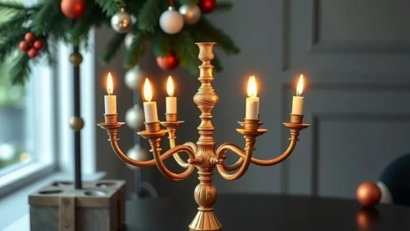 LED lampor till adventsljusstake 7-armad