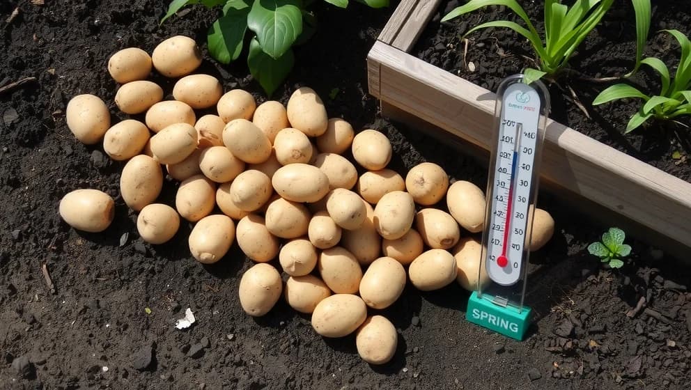 När kan man sätta potatis i jorden