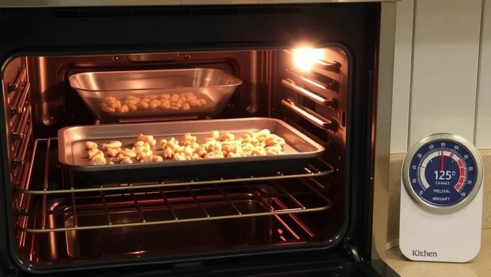 Rostas i ugn 125 grader tid