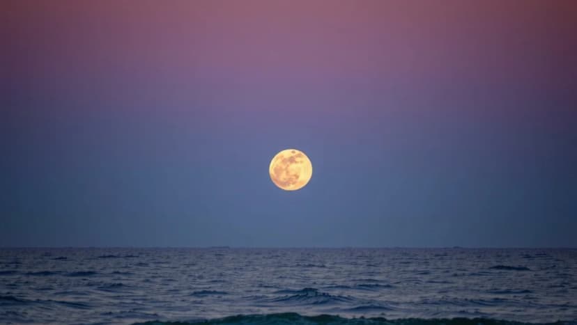 Ser du månen där du är ikväll