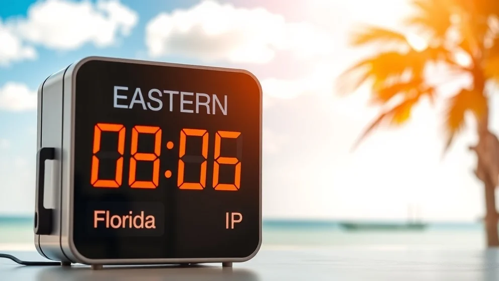 Vad är klockan i Florida just nu