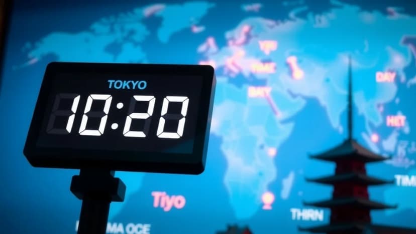 Vad är klockan i Tokyo just nu