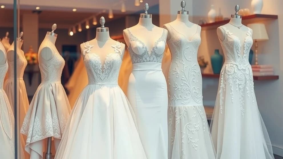 Var hittar man en fin klänning till bröllop